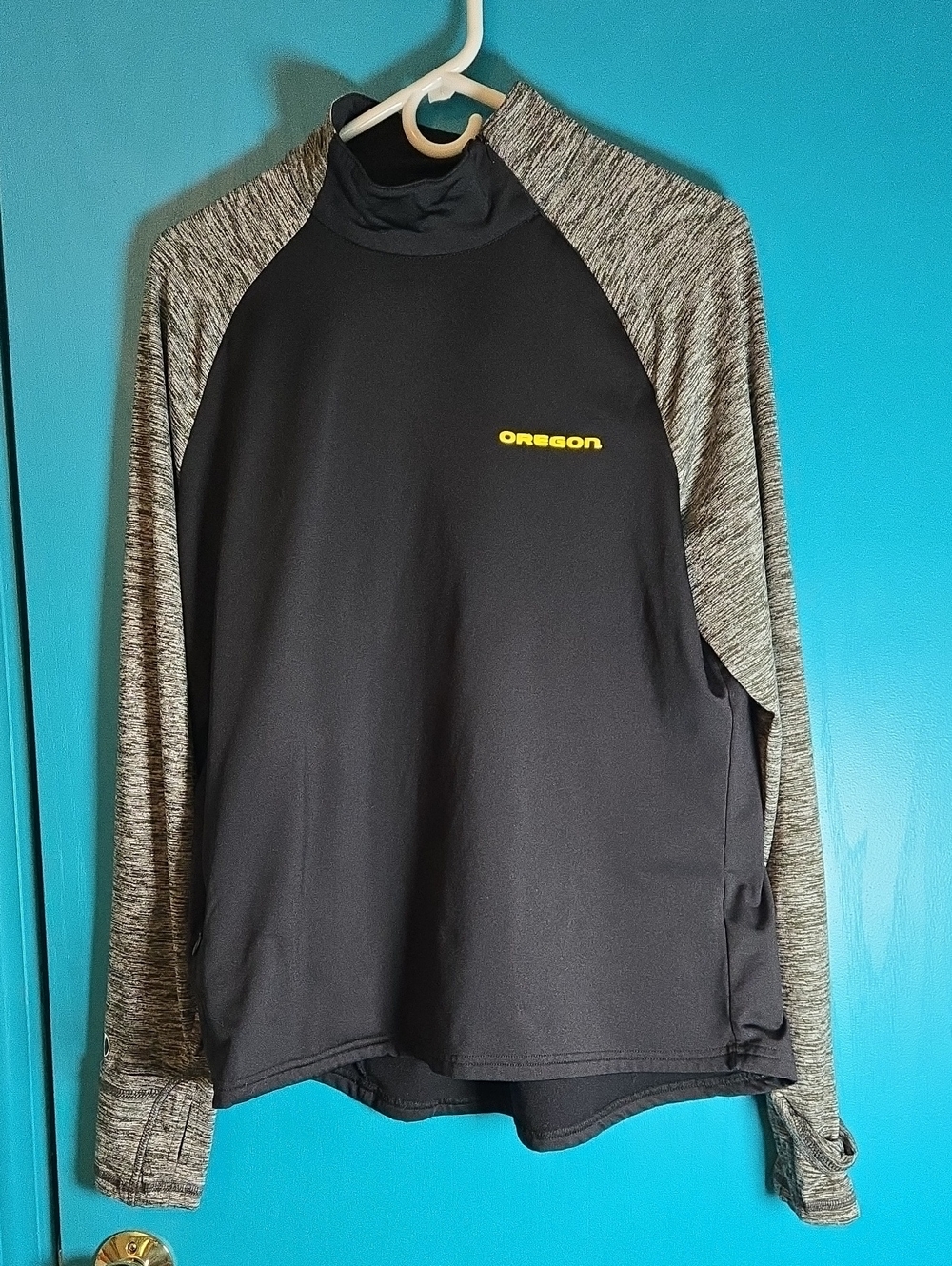 Womens Halloway Oregon Ducks Pullover with Zip